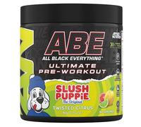 Applied Nutrition ABE Pre Workout - All Black Everything Pre Workout Powder, Energy & Physical Performance with Citrulline, Creatine, Beta Alanine (375g - 30 Servings) (Twisted Citrus)