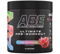 Applied Nutrition ABE Pre Workout - All Black Everything Pre Workout Powder, Energy & Physical Performance with Citrulline, Creatine, Beta Alanine (375g - 30 Servings) (Cool Watermelon)
