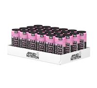 Applied Nutrition ABE Pre Workout Cans - All Black Everything Energy + Performance Drink, ABE Carbonated Beverage Sugar Free with Caffeine (Pack of 24 Cans x 330ml) (Fruit Candy)