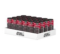 Applied Nutrition ABE Pre Workout Energy Drink Cans Sugar Free | Sugar-Free Pre Workout Energy Drink with Caffeine, Ready-to-Drink Carbonated Cans (24 x 330ml) - Cherry Slushie