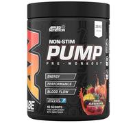 Applied Nutrition ABE Pump Non Stim Pre Workout - Red Hawaiian 500g | Stim Free Pre Workout Powder with Citrulline, Creatine, Beta-Alanine for Pump, Energy & Strength (40 Servings)