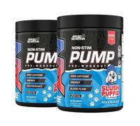 Applied Nutrition ABE Pump Pre Workout Stim Free Powder Red & Blue Mix - 500g (2 Packs)