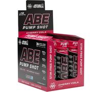 Applied Nutrition - ABE Pump Shot - Stim-Free Pre-Workout - Nitric Oxide - Cherry Cola 12x100ml
