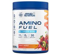 Applied Nutrition Amino Fuel - Amino Acids Supplement, EAA Essential Amino Acids Powder, Muscle Fuel & Recovery (390g - 30 Servings) (Fruit Burst) (New)