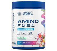 Applied Nutrition Amino Fuel - Amino Acids Supplement, EAA Essential Amino Acids Powder, Muscle Fuel & Recovery (390g - 30 Servings) (Candy Ice Blast) (New)