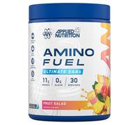 Applied Nutrition Amino Fuel - Amino Acids Supplement, EAA Essential Amino Acids Powder, Muscle Fuel & Recovery (390g - 30 Servings) (Fruit Salad) (New)