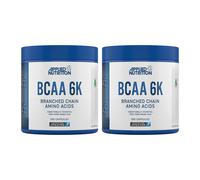 Applied Nutrition BCAA 6K Amino Acids Recovery 4:1:1 Vegan Capsules - 300 Capsules (2 Packs)
