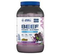 Applied Nutrition Beef Mass Gainer Powder - Millions Blackcurrant - 25 Servings - 3.13kg in Blue Applied Nutrition Blue