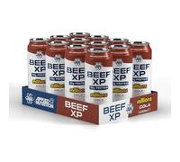 Applied Nutrition - Beef-XP Can Drink - 30g Clear Protein RTD - Best Zero-Sugar Protein - Best Carbonated Protein Drink - Muscle Recovery Boost - (Pack of 12 Cans x 330ml) (millions® Cola)