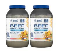 Applied Nutrition Beef-XP Mass Gainer Powder Tropical Vibes Flavour - 3.13kg (2 Packs)