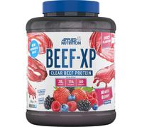 Applied Nutrition Beef XP - Clear Hydrolysed Protein Isolate, Fruit Juice Style, Dairy Free Beef Protein Powder, Lactose Free, Zero Sugar, Low Fat, 1.8kg - 60 Servings (Mixed Berry)