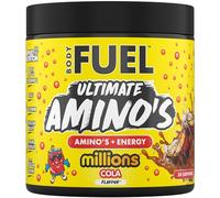 Applied Nutrition BodyFuel Amino's - Amino Acids Supplement, EAA Essential Amino Acids Powder, Muscle Fuel & Recovery (270g - 30 Servings) (Millions Cola)