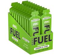 Applied Nutrition BodyFuel Energy Gel - Fast Energy Gels, Fuel for Sport, with Carbs, Sugar Free (Box 20 Units x 60g) (Lemon & Lime)