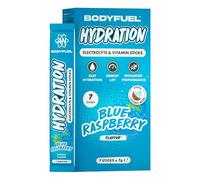 Applied Nutrition BodyFuel Hydration Electrolyte & Vitamin Sticks Zero Sugar Hydration Drink with Coconut Water Electrolytes Vitamins Energy & Performance Support (7 x 7g Sachets) (Blue Raspberry)