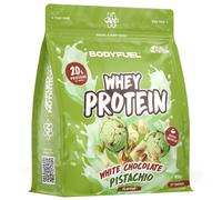 Bodyfuel Whey Protein Powder - 20g Protein for Muscle Recovery & Weight Management - Low-Calorie, Keto-Friendly - (900g - 27 Servings) (White Chocolate Pistachio)