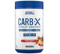 Applied Nutrition Carb X Highly Branched Cyclic Dextrin Carbohydrates, Intra & Post Workout Carbs Powder, Fuel Training & Recovery, Vegan, Gluten Free, Sugar Free, 1.2kg 48 Servings (Fruit Burst)