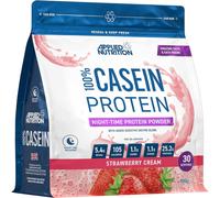 Applied Nutrition Casein Protein Nutrition Powder Strawberry & Cream Flavour - 900g