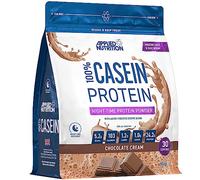 Applied Nutrition Casein Protein Powder - Micellar Casein Supplement, Slow Release Protein (900g - 30 Servings) (Chocolate Cream)