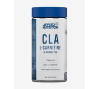 Applied Nutrition CLA + L-Carnitine & Green Tea - Fat Burner for Weight Loss, Energy & Metabolism Support (100 Capsules / 50 Servings)