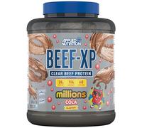 Applied Nutrition Clear Hydrolysed Beef Protein Isolate Powder, Fruit Juice Style, Dairy Free, Lactose Free, Zero Sugar, Low Fat, 1.8kg - 60 Servings (Cola Millions)