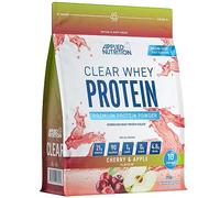 Applied Nutrition Clear Whey Isolate - Whey Protein Isolate, Refreshing High Protein Powder, Fruit Juice Style Flavours (Cherry & Apple) (250g - 10 Servings)