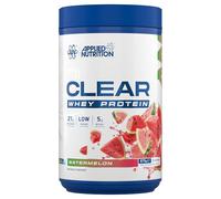 Applied Nutrition Clear Whey Isolate - Whey Protein Isolate, Refreshing High Protein Powder, Fruit Juice Style Flavours (Watermelon) (875g - 35 Servings)