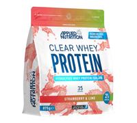 Applied Nutrition Clear Whey Isolate - Whey Protein Isolate, Refreshing High Protein Powder, Fruit Juice Style Flavours (Strawberry & Lime) (875g - 35 Servings)