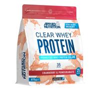Applied Nutrition Clear Whey Isolate - Whey Protein Isolate, Refreshing High Protein Powder, Fruit Juice Style Flavours (Cranberry & Pomegranate) (875g - 35 Servings)