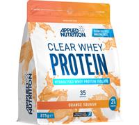 Applied Nutrition Clear Whey Isolate - Whey Protein Isolate, Refreshing High Protein Powder, Fruit Juice Style Flavours (Orange Squash) (875g - 35 Servings)