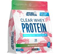 Applied Nutrition Clear Whey Isolate - Whey Protein Isolate, Refreshing High Protein Powder, Fruit Juice Style Flavours (Watermelon) (875g - 35 Servings)