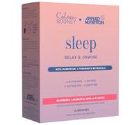 Applied Nutrition - Coleen Rooney - Sleep Powder - Magnesium & Botanicals Infused - Best Natural Sleep Support - Best Vegan Rest - Effective Stress Relief - (14 x 9g) (Raspberry, Lavender & Vanilla)