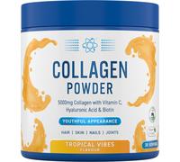 Applied Nutrition Collagen Powder - Tropical Vibes Flavour - 5000mg Hydrolysed Bovine Flavoured Collagen Peptides with Vitamin C, Hyaluronic Acid & Biotin (165g - 30 Servings)