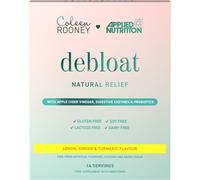 Applied Nutrition - Coleen Rooney - Debloat Powder - Apple Cider Vinegar & Enzymes - Best Digestive Health - Best Vegan Gut Support - Natural Bloating Relief - (14 x 9.1g) (Lemon, Ginger & Turmeric)