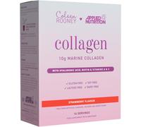Applied Nutrition - Coleen Rooney - Marine Collagen - Anti-Aging Formula - Best Skin Rejuvenation - Best Joint Support - Radiant Complexion - (14 Sachets - 12.5g Each) (Strawberry)