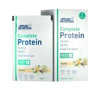 Applied Nutrition - Complete Protein Powder - Whey Protein & Collagen - Best GLP1 Friendly - Best High Fibre Formula - Daily Muscle Support - (7 Sachets x 35g) (Vanilla)