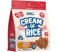 Applied Nutrition - Cream of Rice High Carbohydrate Toffee Biscuit - 1 kg