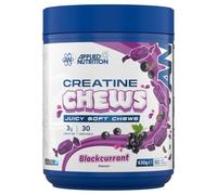 Applied Nutrition Creatine Chews, 3g Creatine, 90 Soft Chews, Blackcurrant | 3g creatine per serving, without the mess of powder. 90 soft chews provide 30 daily servings. Blackcurrant flavour.