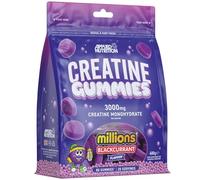 Applied Nutrition Creatine Gummies - 3000mg Creatine Monohydrate per Serving - 80 Chewable Vegan Gummies for Strength, Power & Recovery (20 Servings)