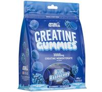 Applied Nutrition Creatine Gummies - 3000mg Creatine Monohydrate per Serving - 80 Chewable Vegan Gummies for Strength, Power & Recovery (20 Servings)