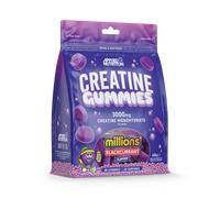 Applied Nutrition Creatine Gummies - 3000mg Creatine Monohydrate per Serving - 80 Chewable Vegan Gummies for Strength, Power & Recovery (20 Servings)