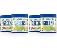 Applied Nutrition Critical Greens Bundle - Super Greens Powder, Boost Your Immune System with Superfood Nutrients, Vegan (150g - 30 Servings) (Lemon & Lime + Apple Burst) (Pack of 2)
