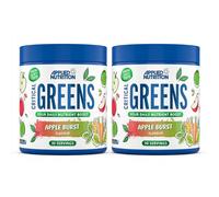 Applied Nutrition Critical Greens Daily Wellness Support Powder Apple Burst Flavour - 150g (2 Packs)