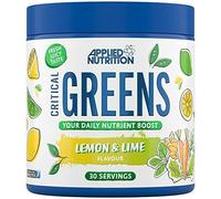 Applied Nutrition Critical Greens Powder - Lemon & Lime - 30 Servings - 150g in Blue Applied Nutrition Blue