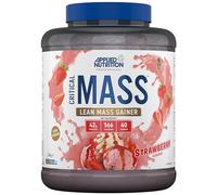 Applied Nutrition Critical Mass Professional - Weight Gain Protein Powder, High Calorie Weight Gainer, Lean Mass (2.4kg - 16 Servings) (Strawberry)