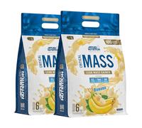 Applied Nutrition Critical Mass Professional Weight Gain Support Banana Powder Flavour - 6kg (2 Packs)