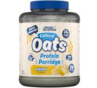 Applied Nutrition Critical Oats - Protein Oats, Porridge With ISO-XP Whey Protein Isolate, Healthy Breakfast and High Protein Snack (3kg - 50 Servings) (Banana)