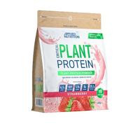 Applied Nutrition Plant Protein Powder - Critical Plant Vegan Protein Shake with SOYA, Pea, Brown Rice Proteins & Essential Amino Acids - Dairy-Free Gym Supplement (450g - 15 Servings) (Strawberry)
