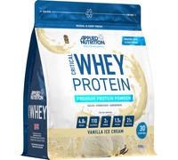 Applied Nutrition Critical Whey Protein Powder 900g - High Protein Powder, Protein Milkshake, Muscle Building Supplement with BCAAs & Glutamine (900g - 30 Servings) (Vanilla)