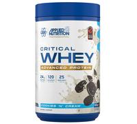 Applied Nutrition Critical Whey Protein - Cookies N Cream - 25 Servings - 825g in Blue Applied Nutrition Blue