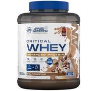 Applied Nutrition Critical Whey Protein Powder - 24g Protein per Serving, High Protein Powder, Protein Shake with BCAAs & Glutamine - Muscle Growth & Recovery (2Kg - 61 Servings) (Frappuccino)